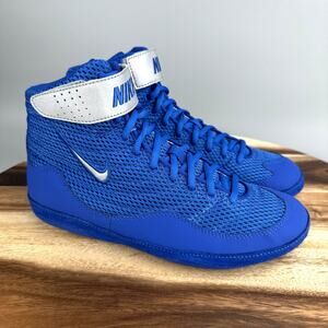 Nike Inflict 3 LE Men's Size 8 Wrestling Shoes Game Royal Blue 325256-401